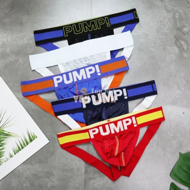 Quần Lót Dây Nam Nâng Mông Pump! – Jockstrap Pump Thời Trang (Che Tên Khi Giao Hàng)