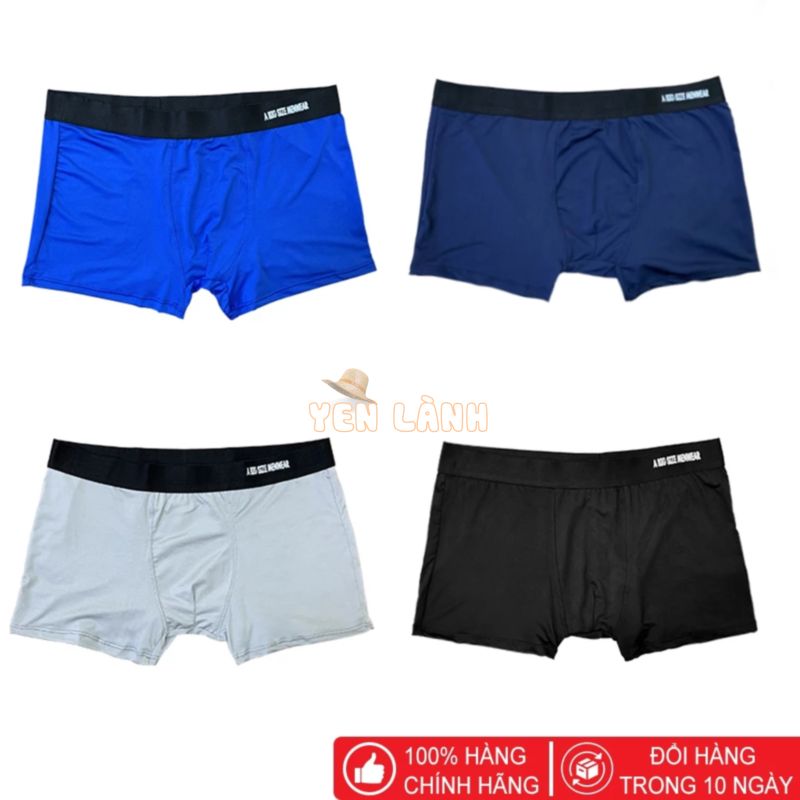 Quần Boxer Cotton Lạnh 4 Màu 75- 120kg A BIGSIZE MENSWEAR