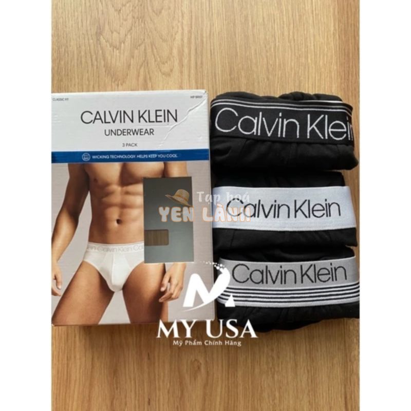 Quần lót nam Ck ❤️Quần lót Calvin Klein Microfiber Hip/Boxer/Trunk từ Mỹ