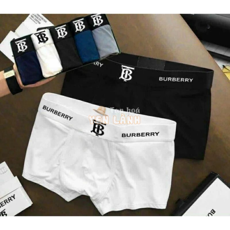 Quần Lót Đùi Nam BURBERRY Thun Lạnh Co Dãn Thấm Hút Mồ Hôi