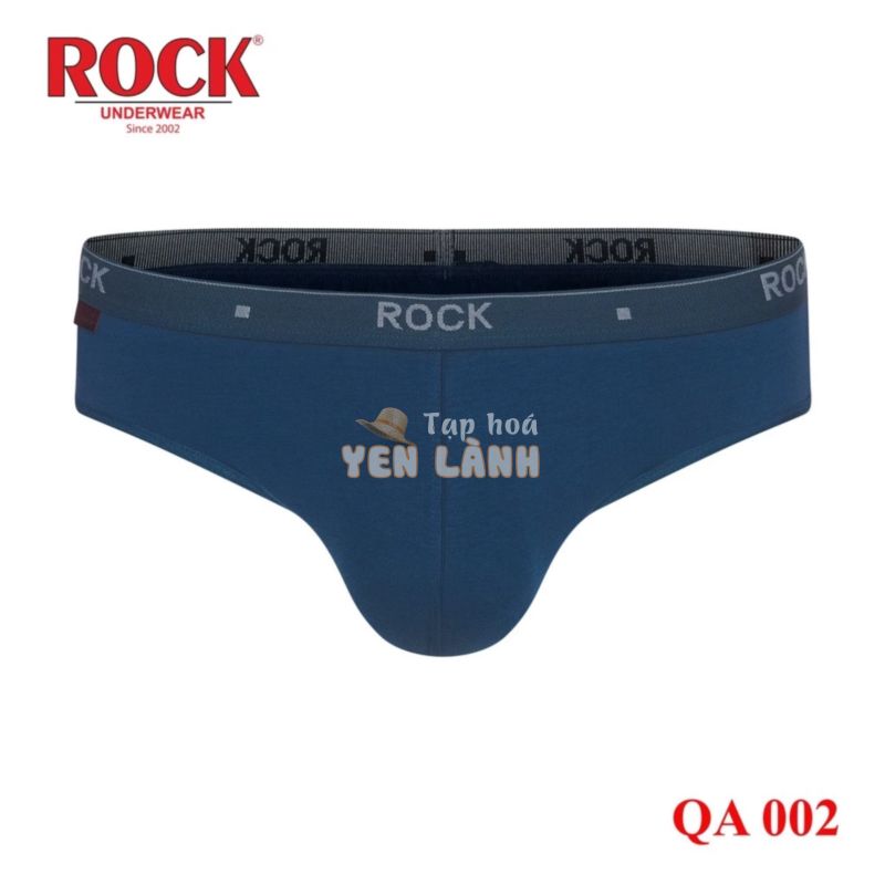 QA 1002. Quần lót nam cao cấp ROCK mềm mại ,lưng thun to bản in logo thương hiệu ROCK nổi bật