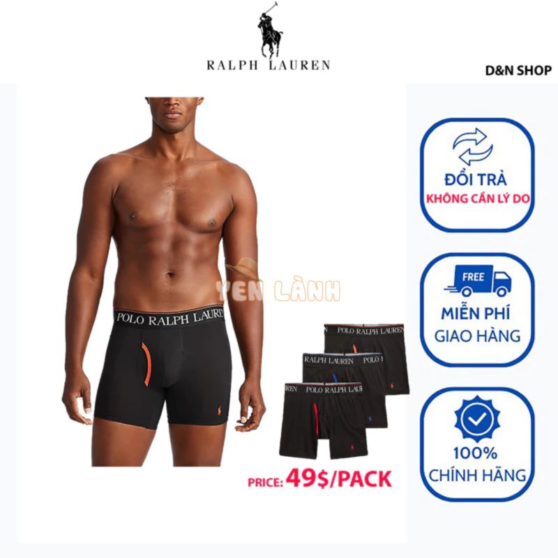 [Chính hãng] Sịp nam Boxer Polo Ralph Lauren (1 chiếc)