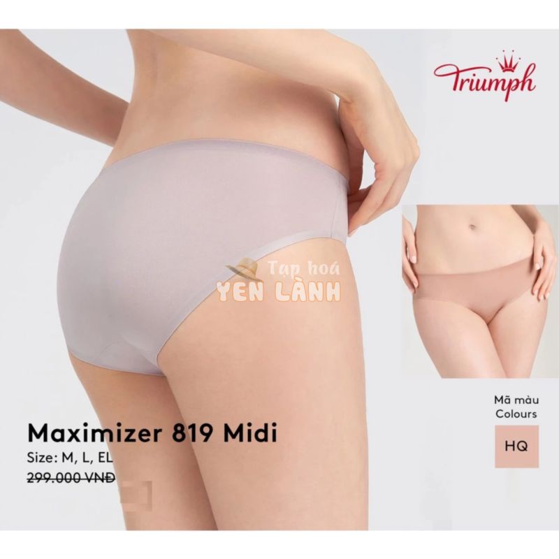 Quần lót ôm Triumph MAXIMIZER 819 MIDI – Giá gốc 299.000 – Hàng chính hãng 100%