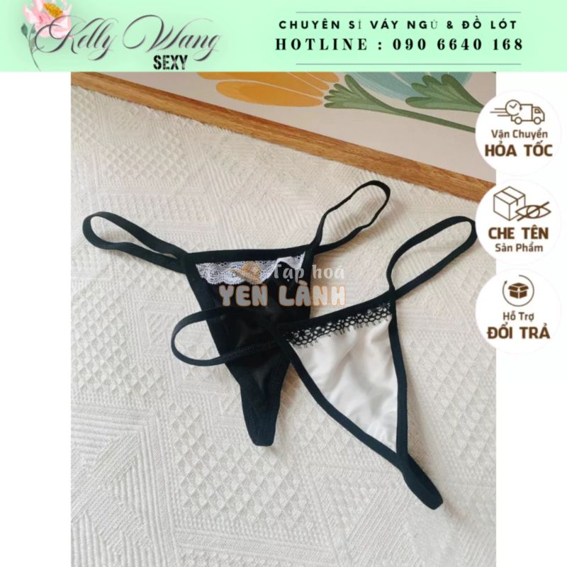 RẺ NHẤT SHOPEE -[CK053 ] – CHÍP LỌT KHE LƯỚI TRƠN  – QUẦN LÓT NỮ SEXY – KELLYWANG