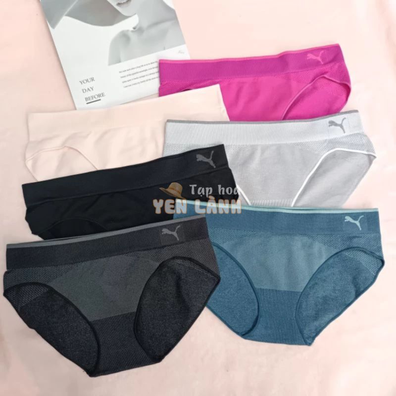 Set 3 quần lót hiệu Puma xuất dư.