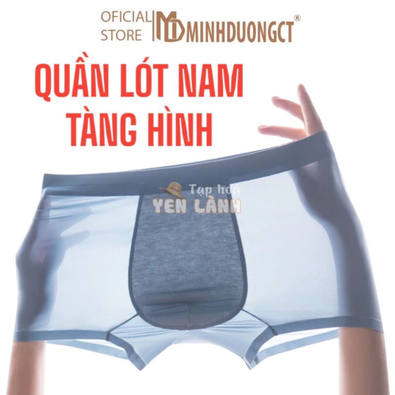 Quần lót nam, sịp đùi namSu lạnh TÀNG HÌNH NHẬT BẢN mềm mịn có lót kháng khuẩn hàng cao cấp [Minhduongct]