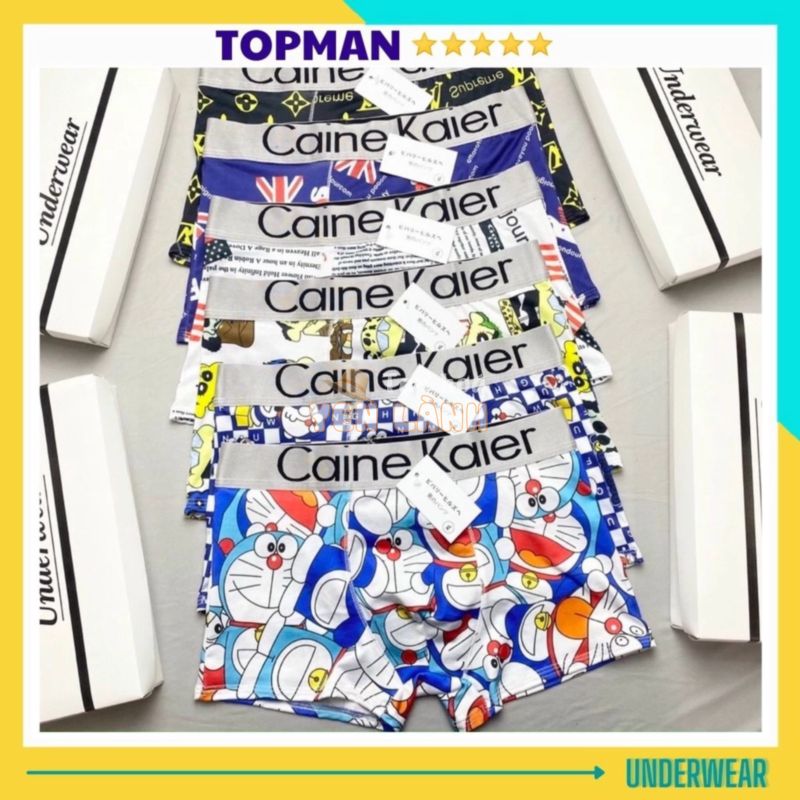 Quần sịp nam hoạt hình cao cấp chất su lạnh đẹp quần lót nam cạp cao co dãn 4 chiều – TOPMAN