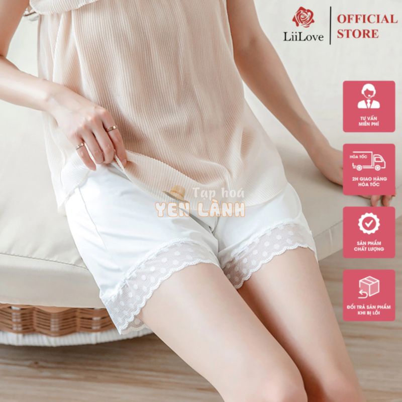 Quần Short Đùi Nữ Chất Thun Lạnh Mềm Mát Mặc Ở Nhà, Mặc Ngủ, Mặc Trong Váy Bao Sướng LIILOVE Mã QT