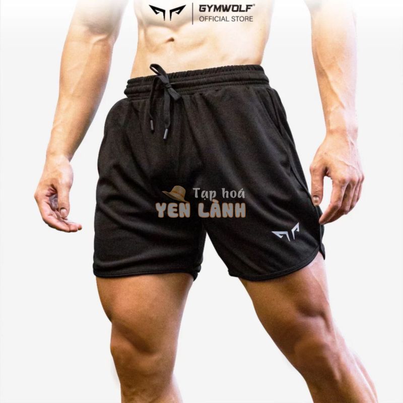 Quần Thể Thao Multi Sports GYMWOLF, Quần Tập Gym Nam, Quần Thể Thao Nam, Chất Vải Co Giãn 4 Chiều, Form Trên Gối WOLF54