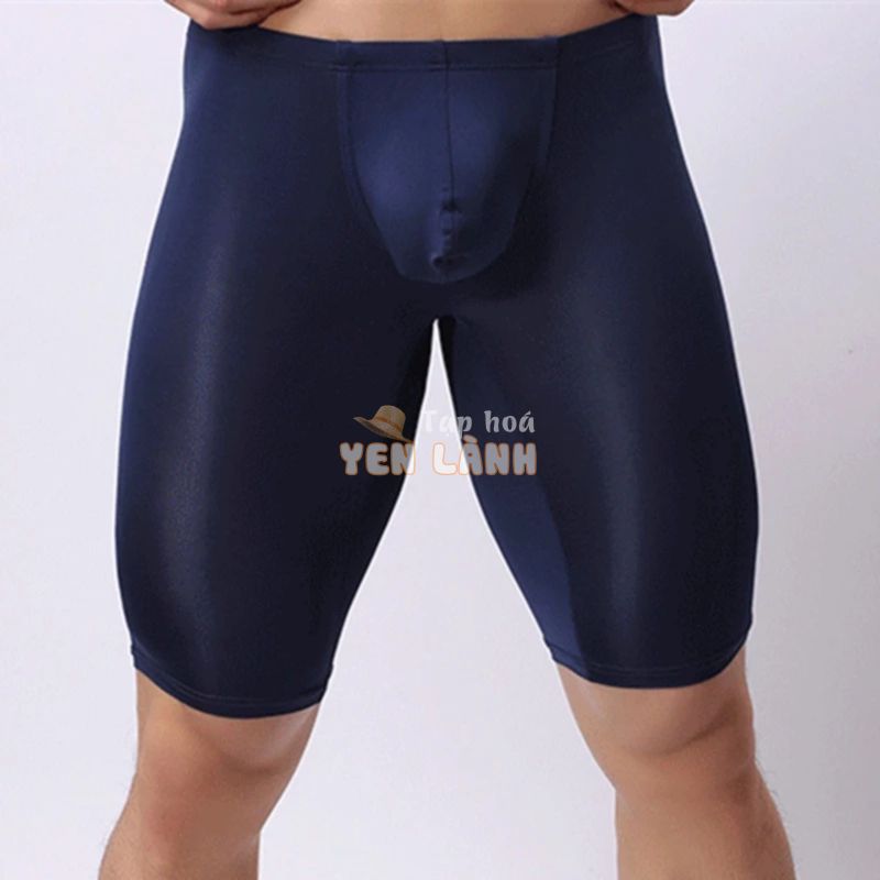 Quần Lót Mặc Ngủ Bằng Lụa Polyester Trong Suốt Dành Cho Nam