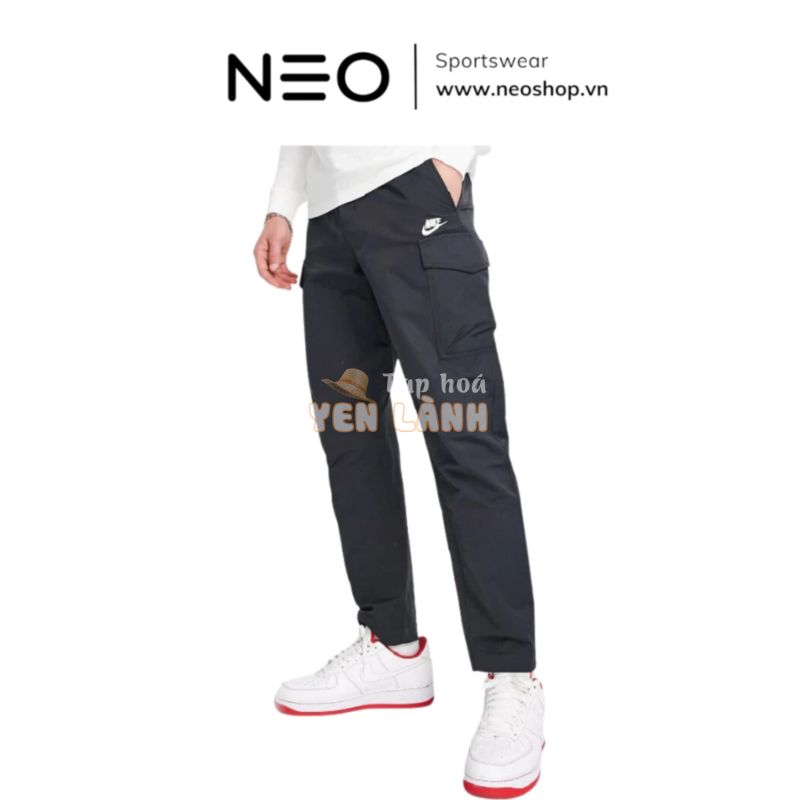 Quần dài jogger túi hộp,dã ngoại,du lịch NlKE Sportswear U.tility Cargo Trouser chất vải kaki.