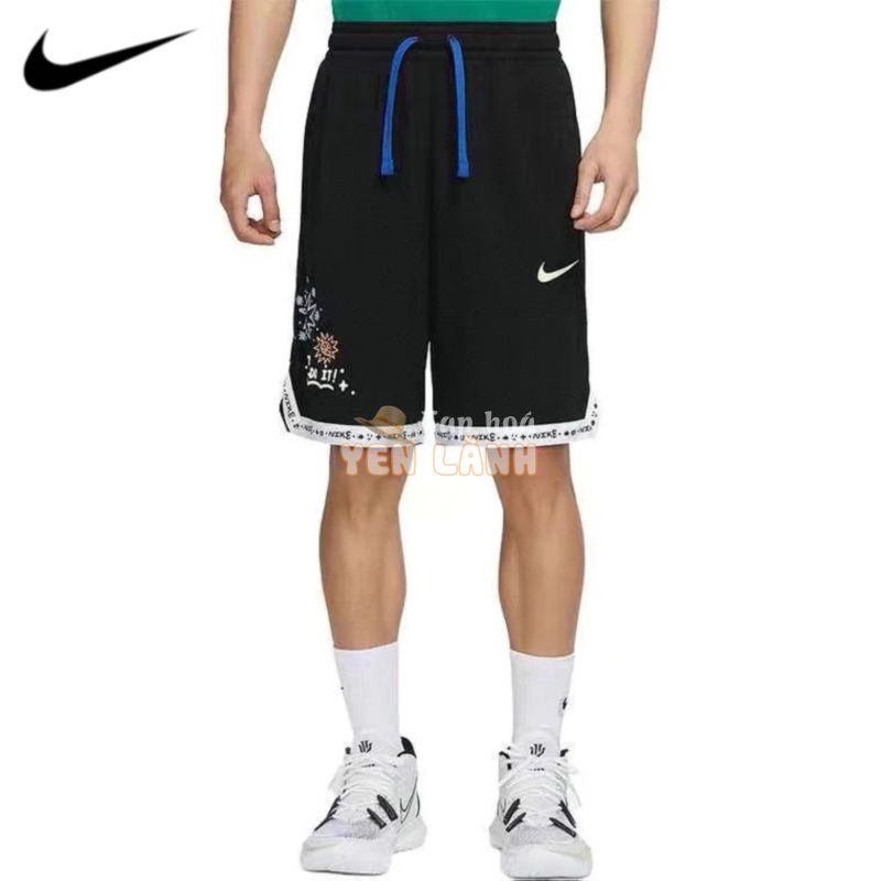 Quần Short Chơi Bóng Rổ Nike DRI-FIT Chính Hãng 100% Nhanh Khô DV3193-010 Cho Nam