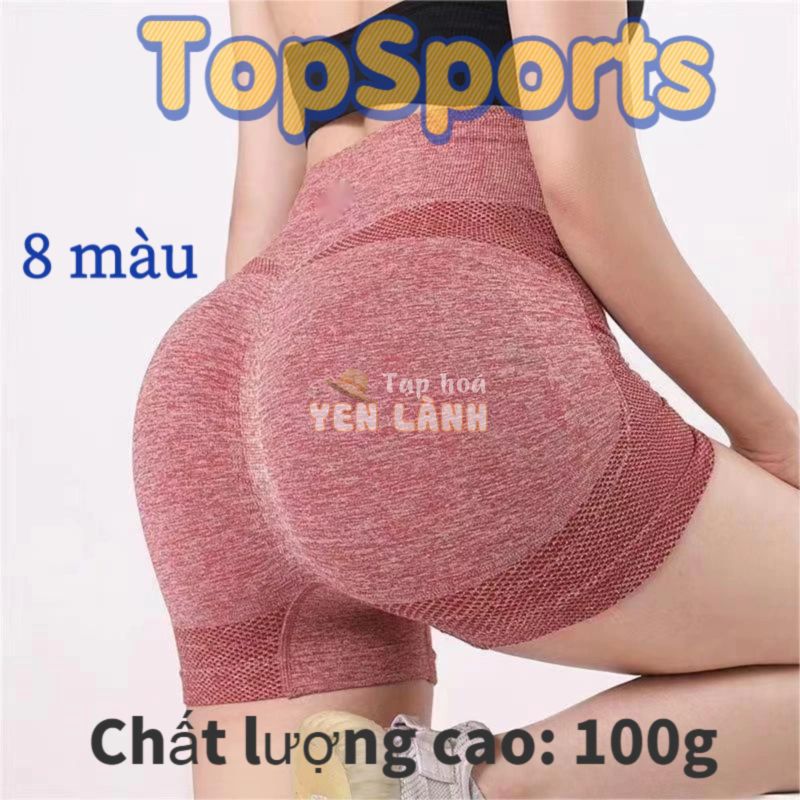 Đồ Tập Gym Nữ Đồ Tập Yoga Quần Short Quần tập Gym nữ Thể Thao Lưng Cao Dáng Ôm Co Giãn Tốt Thích Hợp Chạy Bộ / Tập Yoga