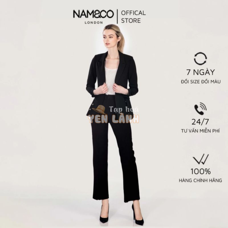 Quần dài ống loe nữ Namandco dáng đẹp trẻ trung, thanh lịch size S,M,L,XL màu be, đen NT0188