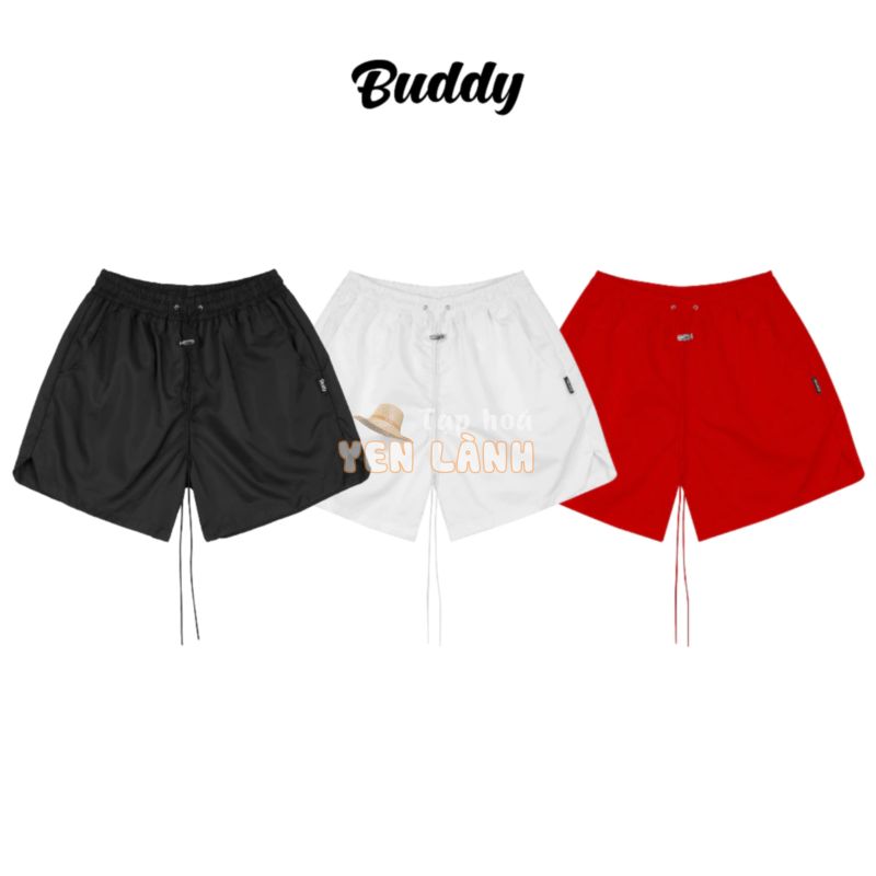 [BUDDY] Quần dù dây dài ống to mỏng nhẹ form trên gối – SUP SHORTS