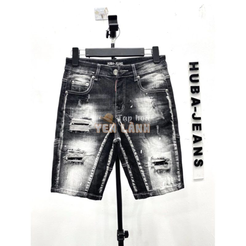 Quần short jeans nam 2đấy rách thời trang từ DSQUE