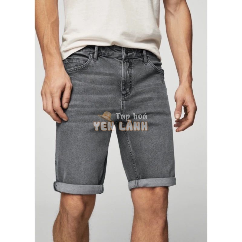 Quần short jeans nam Mango size 38 và 40 (onweb 49$)