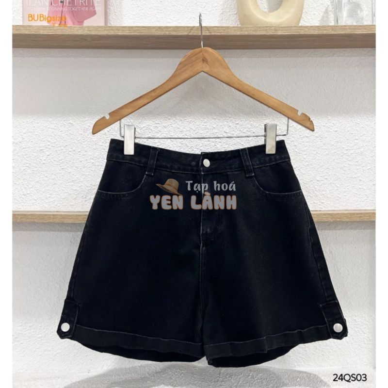 Quần sooc jeans gấu gập lơ vê BIGSIZE (55kg đến 95kg) – 24QS03 – [BU Bigsize Young]