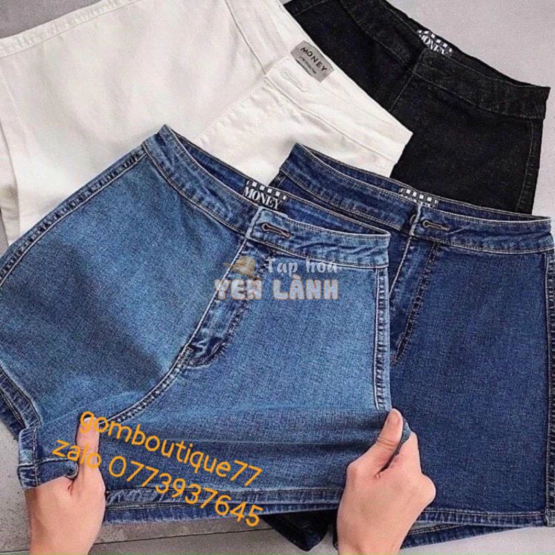 (Có bigsize) Quần jeans nữ, quần short jeans ngắn, quần short nữ cạp cao siêu co dãn,hách dáng ôm