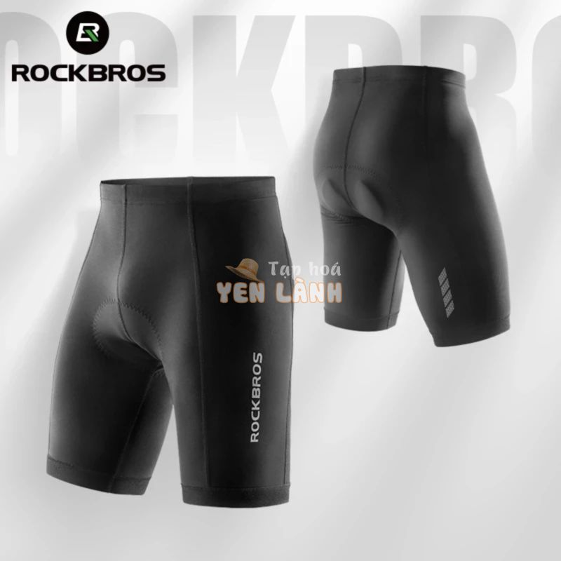 [Fulfilled by Shopee] Quần short Rockbros có mút đệm chống sốc thoáng khí dành cho nam phù hợp chạy xe đạp