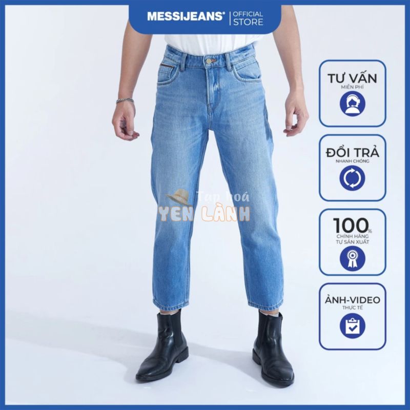 Quần nam dài MESSI jeans MJB0324 (Tapered)