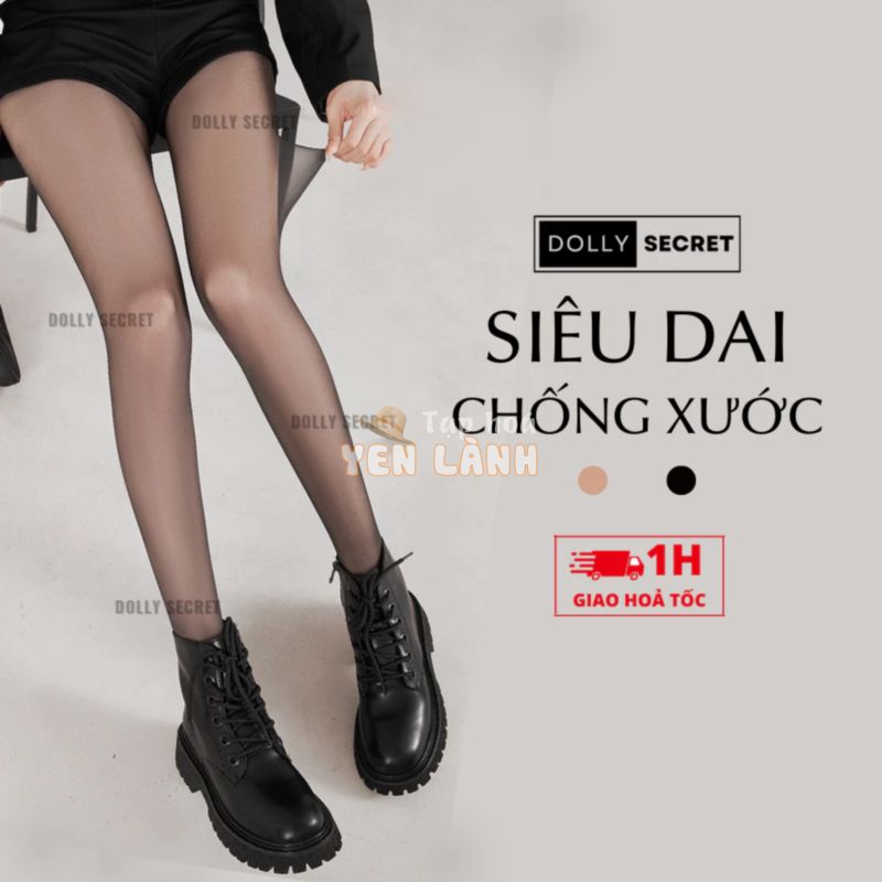 Quần Tất Siêu Dai Chống Xước DOLLY SECRET Che Khuyết Điểm Chân Cao Cấp T38