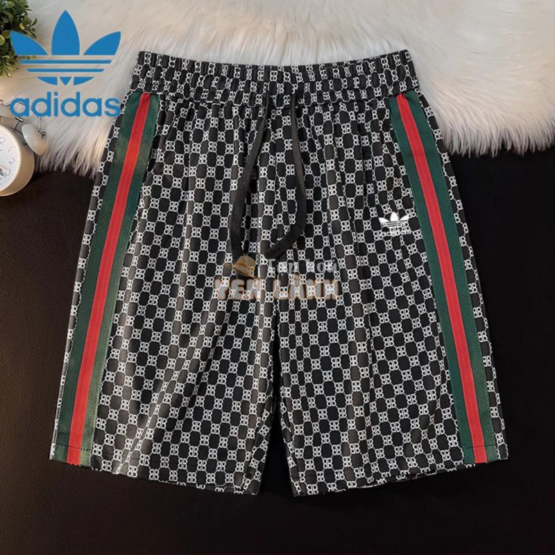 Adidas 100% Chính Hãng Thêu Logo Quần Short Nam Thể Thao Mùa Hè Mới Tất Cả Trong Một Thoáng Khí Thoải Mái Thời Trang Sọc Quần Thường Ngày