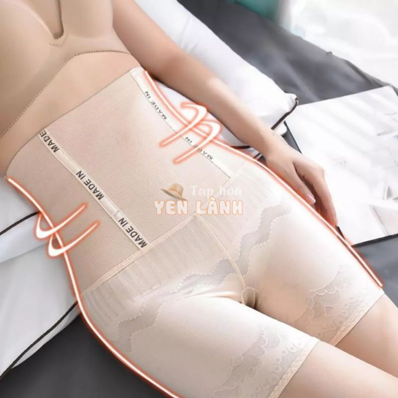 Quần gen bụng nữ cạp cao định hình chống cuộn TRANG TÂY FASHION