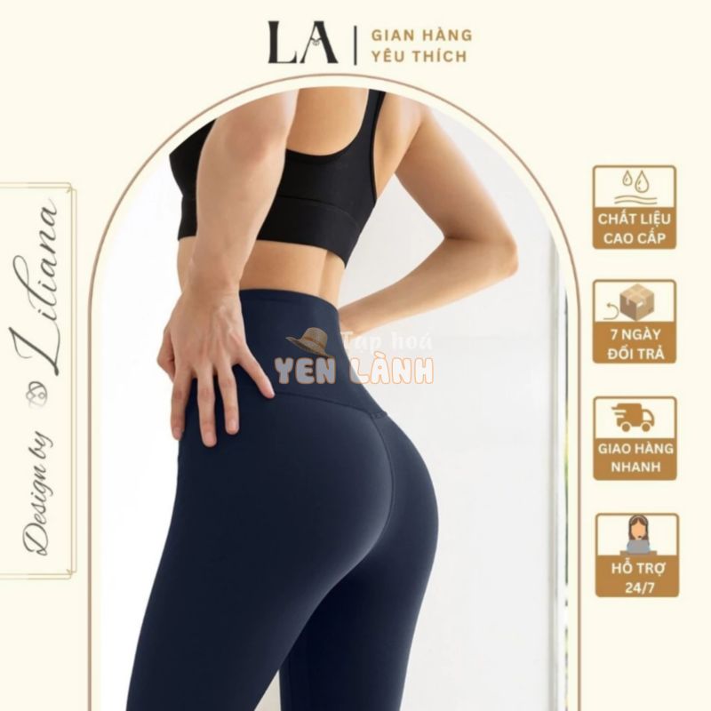 Quần Legging Dài, Nâng Mông Cạp Cao Siêu Hot Siêu Co Giãn Loại 1 Big Size Đến 100kg