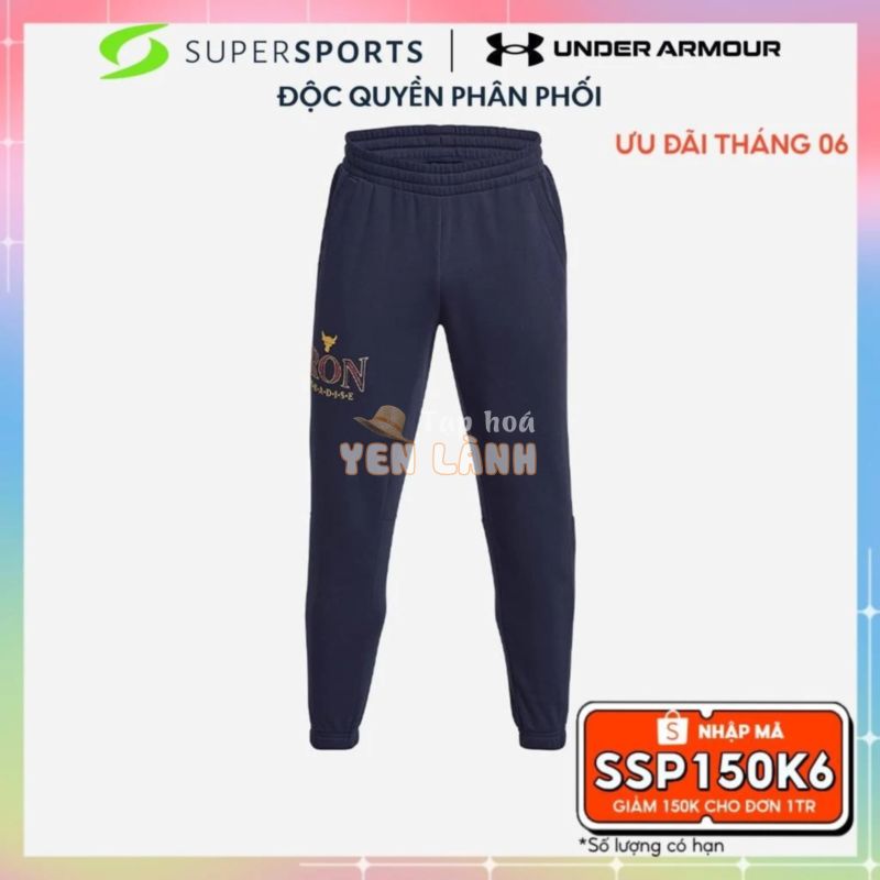 [Mã SSP150K6 giảm 150K đơn 1TR] Quần dài thể thao nam Under Armour Pjt Rock Rival Flc – 1380122-410