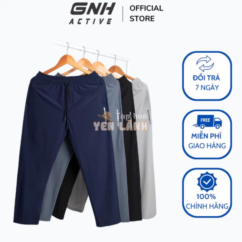 Quần dài nam thể thao GNH Active Quần thể thao nam dáng dài chất vải gió kiểu dáng trẻ trung năng động | GNH QGD 23031