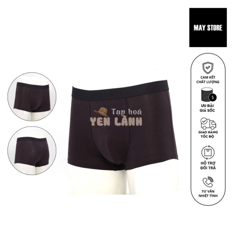 Sịp Đùi Quần Lót Nam Boxer Aristino ABX1606 Quần Xì Chất Cotton Mềm Mại Thoáng Mát Thấm Hút ( Màu Ghi sắt )