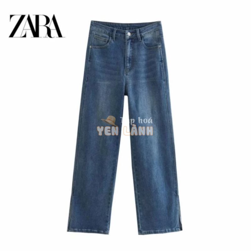 Morocco Zara quần jean ống đứng basic