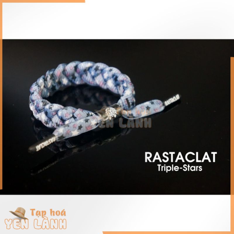 Vòng tay Rastaclat Triple-Stars Siêu đẹp [Full Box][Hình Thật]