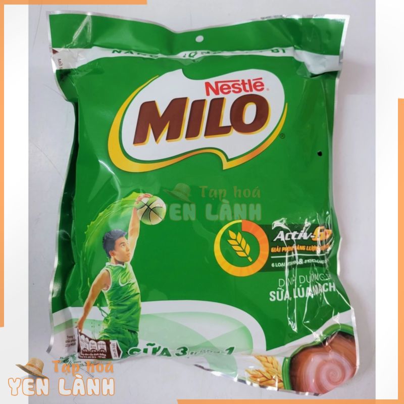 [Túi 330g] BỘT HÒA TAN SỮA LÚA MẠCH 3 in 1 MILO ACTIVE GO [VN] NESTLE Barley Milk