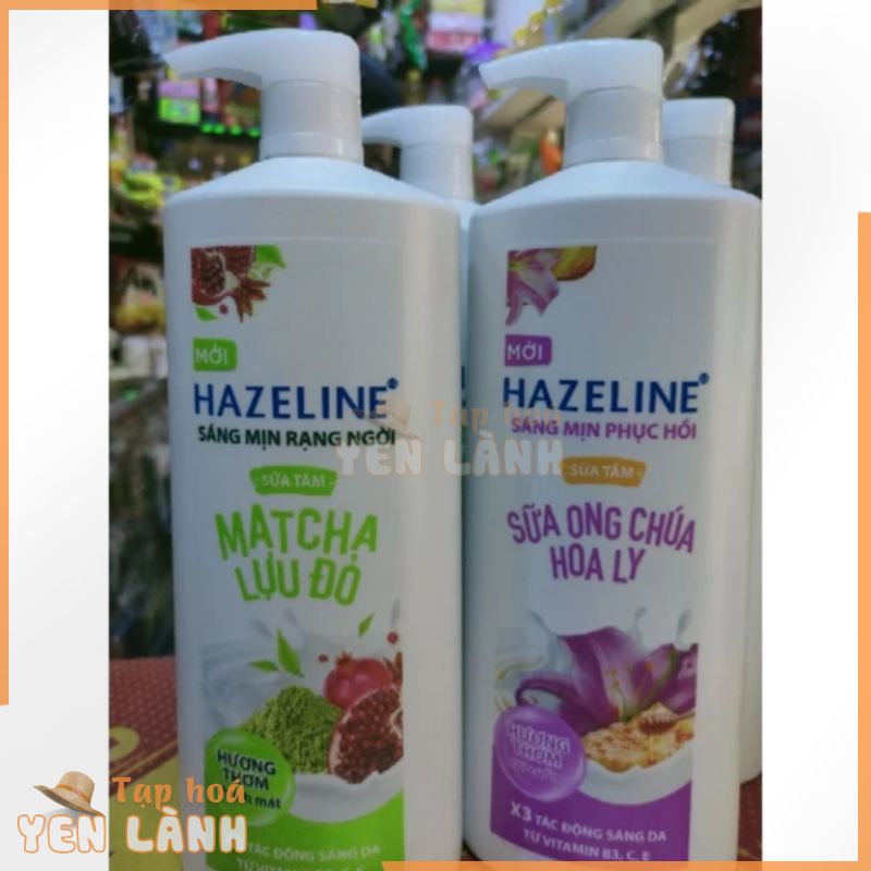 XB SỮA Tắm HAZELINE (TÚI 900g/ CHAI 800g) [HỎA TỐC]