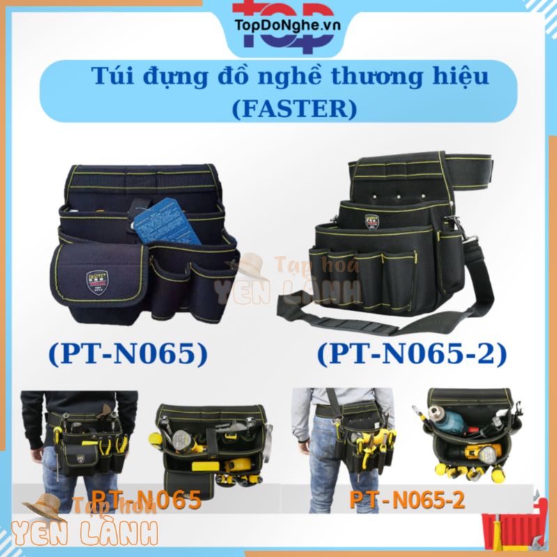 Túi đựng đồ nghề đeo hong thương hiệu (FASTER) thuận tiện cho việc sửa chữa điện