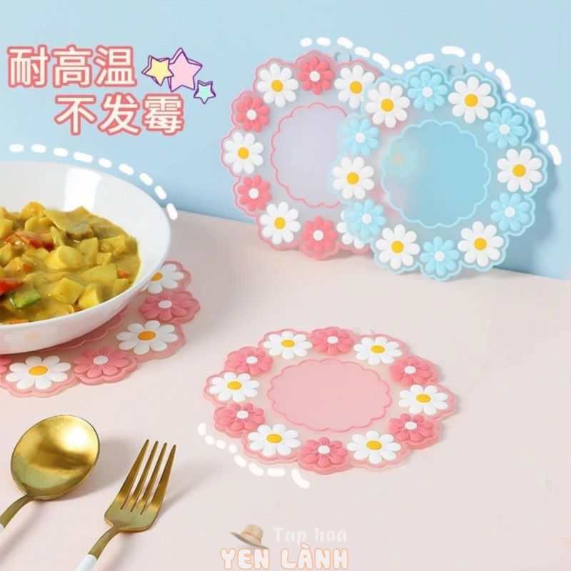 Thảm chống bỏng Placemats, Đĩa bát đĩa, Thảm cách nhiệt, Thảm trải bàn ăn, Thảm bát gia đình chống bỏng, Tấm lót nồi, Đế lót ly, Thảm trải bàn người nổi tiếng trên Internet, Silicon