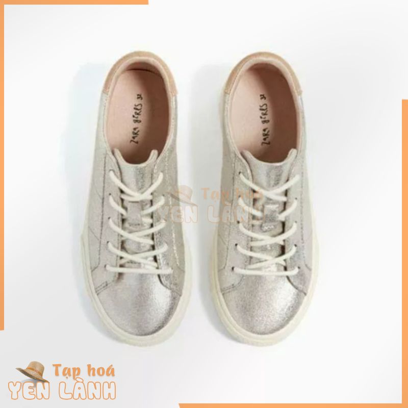 Giày nữ Za ra   Metallic Sneakers