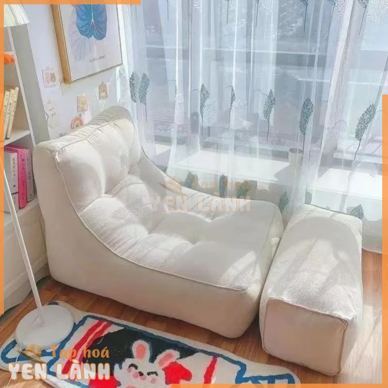 Sofa lười túi đậu chiếu có thể nằm căn hộ nhỏ ghế tựa phòng ngủ lưới đỏ thuê người độc thân