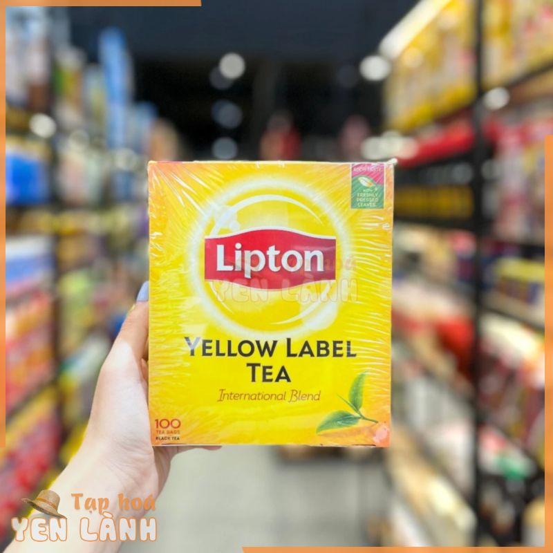 ( Date 19/05/2025 ) Trà Túi Lọc Lipton Hộp 100 Gói Made In Dubai