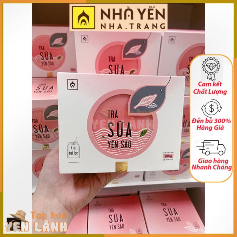 Trà Sữa Yến Sào – Hộp 10 gói 30gr – Nhà Yến Nha Trang-CN-THỦ ĐỨC.