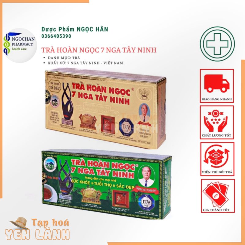 Trà Túi Lọc Hoàn Ngọc |[DATE 09/2025] Hộp 30 gói