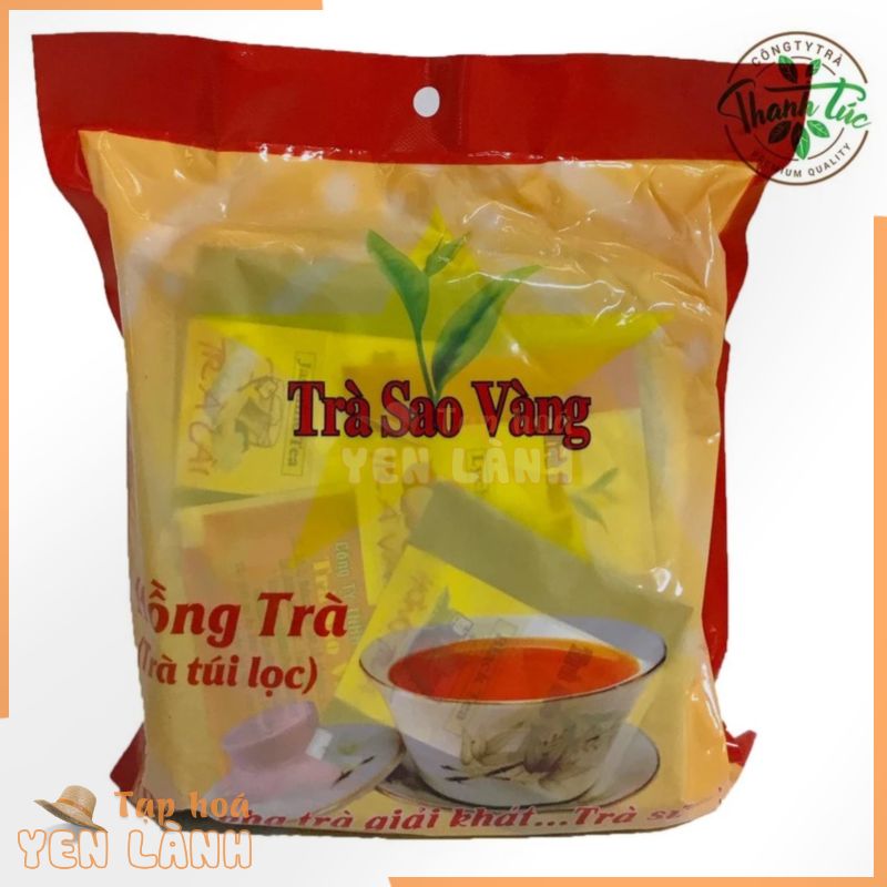 Hồng Trà Pha Trà Sữa Túi Lọc Sao Vàng Gói 300gr