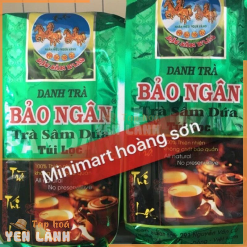 Date mới 6/2025 Sỉ Trà sâm dứa túi lọc Bảo Ngân – đặc sản Bảo Lộc