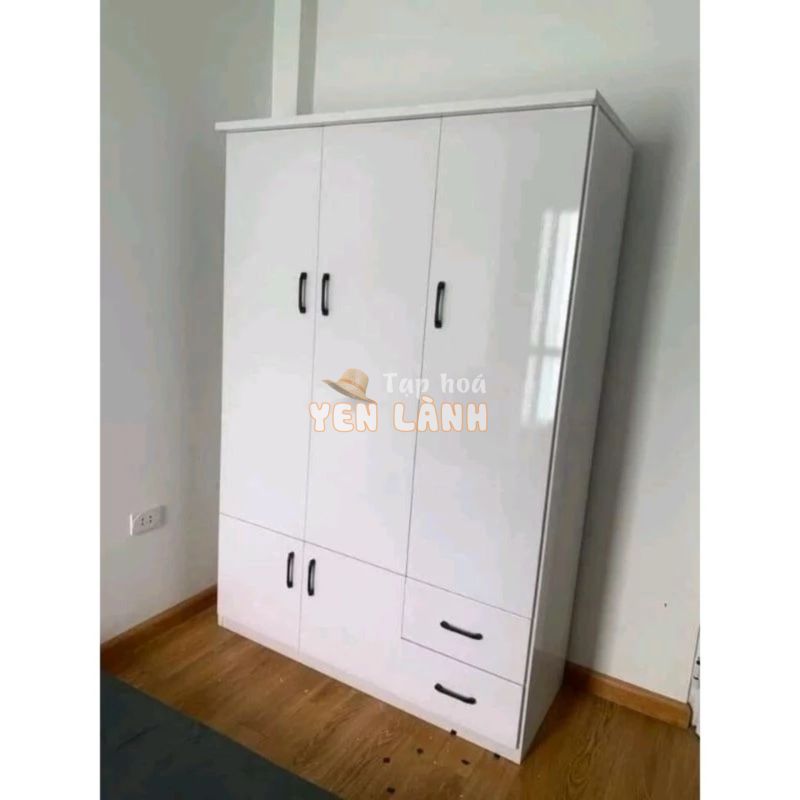 tủ quần áo Ngang 1m25 cao 1m85