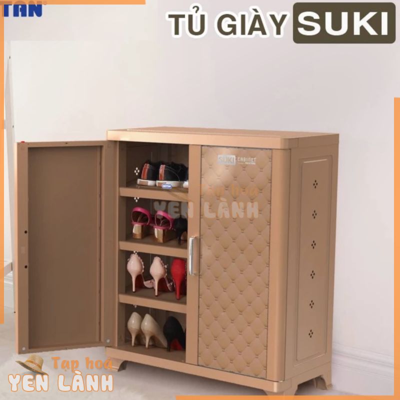 Tủ giày Suki Duy Tân 4 tầng (70 x 35 x 84 cm)