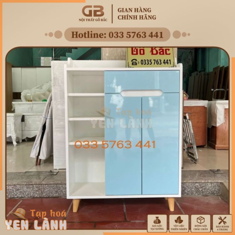 Giá xưởng – Tủ giày dép gỗ công nghiệp MDF phủ melamine nhập khẩu – sơn bóng