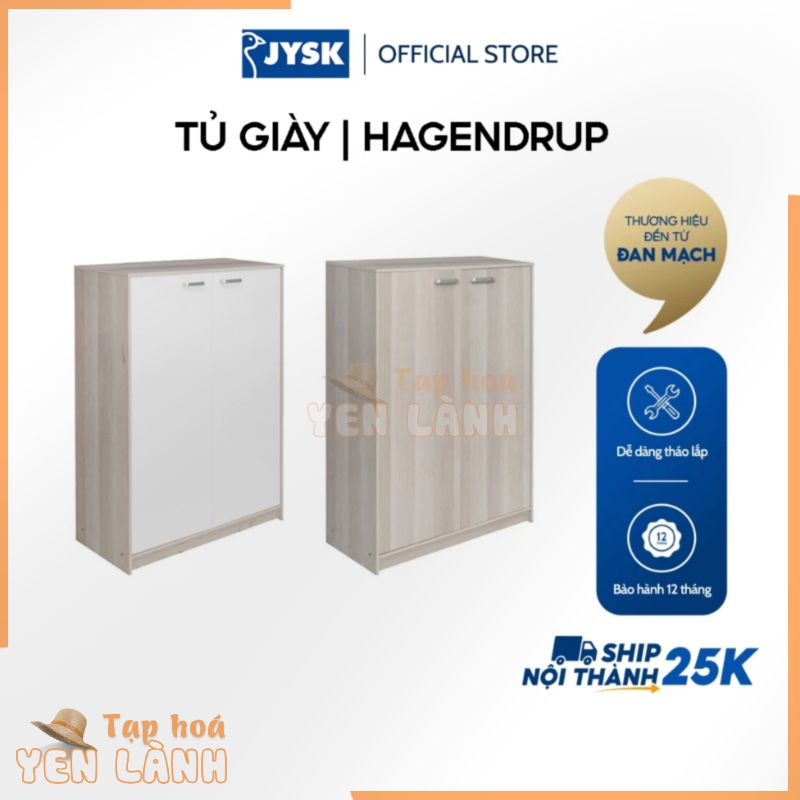 Tủ giày | JYSK Hagendrup | gỗ công nghiệp | nhiều màu | R80xS35xC118cm