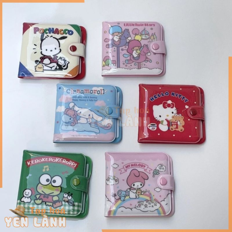 [Hàng Có Sẵn] Ví Đựng Tiền Xu Tự Làm Hình sanrio Cinnamoroll melody Cún / melody / Cún / Mèo Panhha Nhật Bản Giá Trị Cao Cho Học Sinh